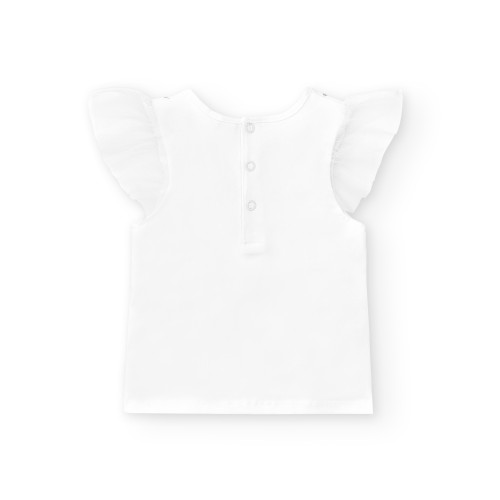Μπλούζα λευκή για κορίτσι Tuc Tuc 11369880