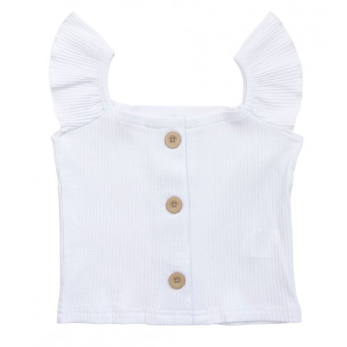Μπλούζα λευκή για κορίτσι For Funky 123-505111-1