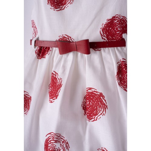 Φόρεμα λευκό για κορίτσι Ebita 242204