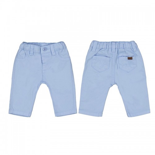 Παντελόνι βρεφικό λοξότσεπο μπλε ανοιχτό για αγόρι Mayoral 23-00595-010