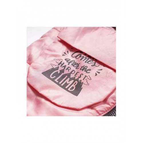 Μπουφάν αμάνικο ροζ για κορίτσι Ebita 242270