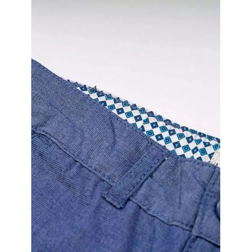Παντελόνι μπλε υφασμάτινο για αγόρι Hashtag 242730