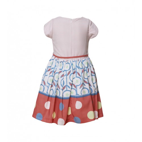 Φόρεμα κοραλί για κορίτσι Restart for kids 23-4509
