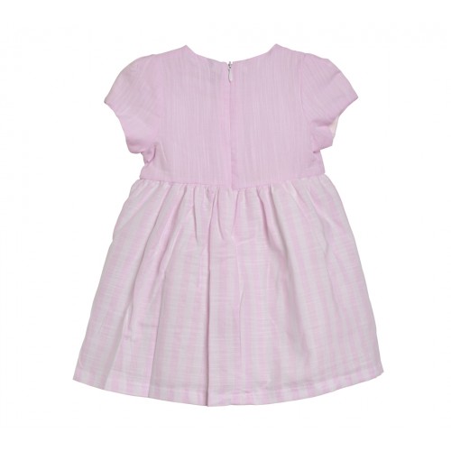 Φόρεμα βρεφικό ροζ για κορίτσι Restart for kids 24-9573