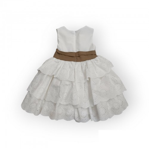 Φόρεμα λευκό για κορίτσι Restart for kids 24/9597