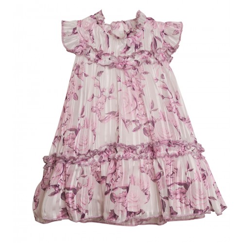 Φόρεμα λιλά με στέκα για κορίτσι Restart for kids 24-9603