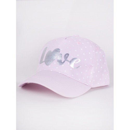 Καπέλο τζόκεϊ ροζ για κορίτσι Yo-club CZD-0635G