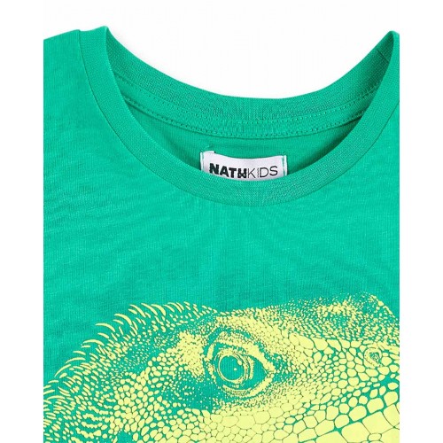 Μπλούζα πράσινη για αγόρι Nathkids KB06T505V4